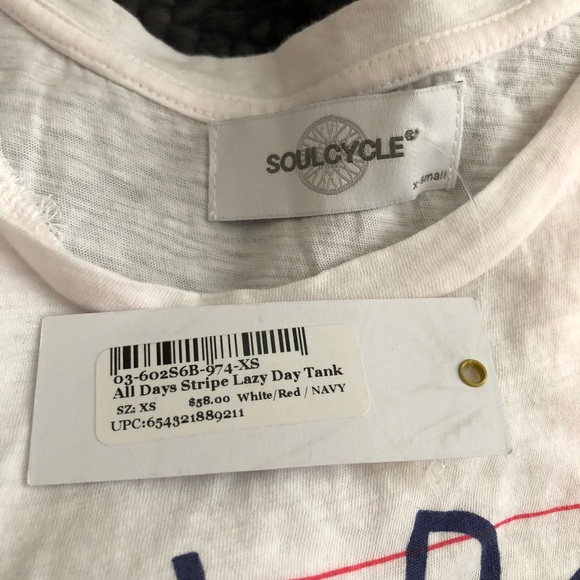 SoulCycle All Days Stripe Lazy Day Tank - Picture 3 of 3